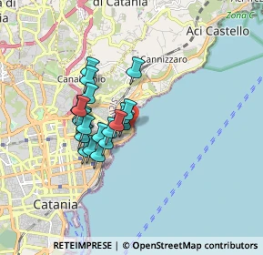 Mappa Viale Alagona Artale, 95126 Catania CT, Italia (1.4915)