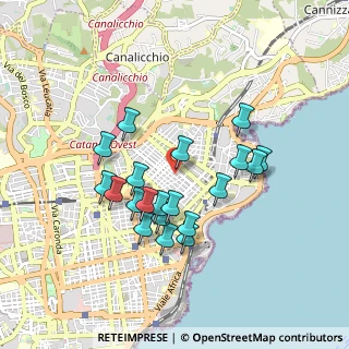 Mappa Via Burrascano, 95126 Catania CT, Italia (0.8985)