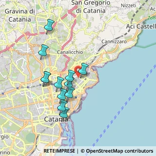Mappa Via Burrascano, 95126 Catania CT, Italia (1.92917)