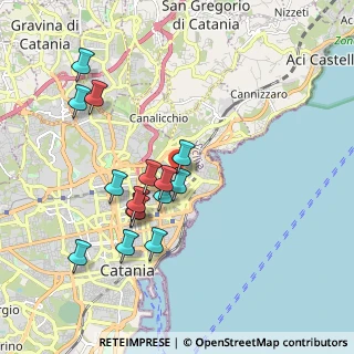 Mappa Via Burrascano, 95126 Catania CT, Italia (2.022)