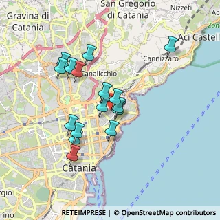 Mappa Via Burrascano, 95126 Catania CT, Italia (1.79438)