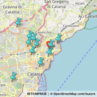 Mappa Via Burrascano, 95126 Catania CT, Italia (2.00091)