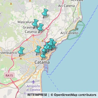 Mappa Via Burrascano, 95126 Catania CT, Italia (2.76182)