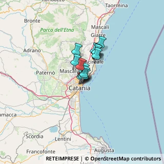 Mappa Via Burrascano, 95126 Catania CT, Italia (6.81667)
