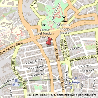 Mappa Via Paolo Bentivoglio, 40, 95123 Catania, Catania (Sicilia)