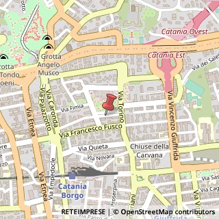 Mappa Piazza Aldo Moro, 4, 95128 Catania, Catania (Sicilia)