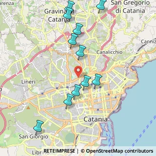 Mappa Viale Andrea Doria, 95125 Catania CT, Italia (2.64667)