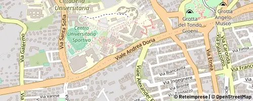 Mappa Catânia