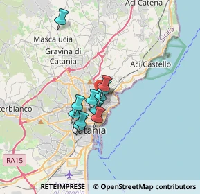 Mappa Via Faraci, 95126 Catania CT, Italia (2.61273)