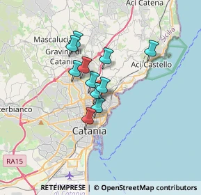 Mappa Via Faraci, 95126 Catania CT, Italia (2.63182)