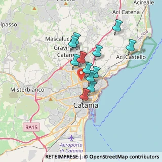 Mappa , 95125 Catania CT, Italia (2.91167)