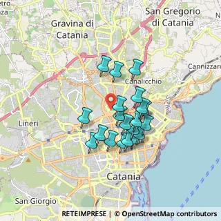 Mappa , 95125 Catania CT, Italia (1.511)