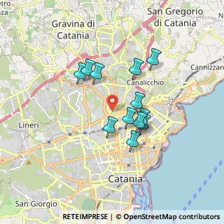 Mappa , 95125 Catania CT, Italia (1.54667)