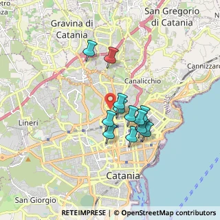 Mappa , 95125 Catania CT, Italia (1.44333)