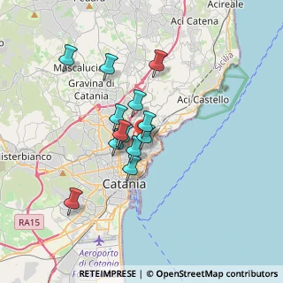 Mappa Via Giuseppe Tartini, 95126 Catania CT, Italia (2.94692)