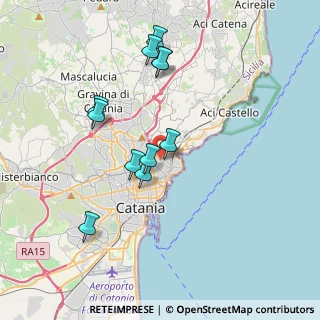 Mappa Via Giuseppe Tartini, 95126 Catania CT, Italia (3.97636)