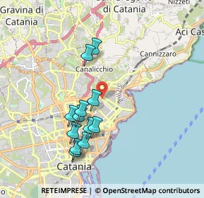 Mappa Via Giuseppe Tartini, 95126 Catania CT, Italia (1.95667)