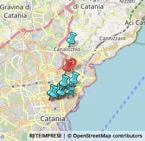 Mappa Via Giuseppe Tartini, 95126 Catania CT, Italia (1.67538)