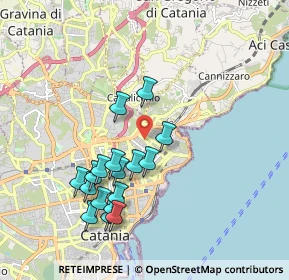 Mappa Via Giuseppe Tartini, 95126 Catania CT, Italia (2.09471)