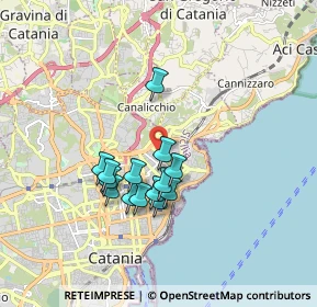 Mappa Via Giuseppe Tartini, 95126 Catania CT, Italia (1.59143)