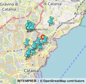 Mappa Via Giuseppe Tartini, 95126 Catania CT, Italia (1.62538)