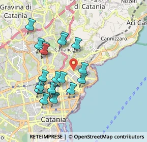 Mappa Via Giuseppe Tartini, 95126 Catania CT, Italia (1.97368)
