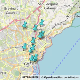 Mappa Via Giuseppe Tartini, 95126 Catania CT, Italia (1.81333)