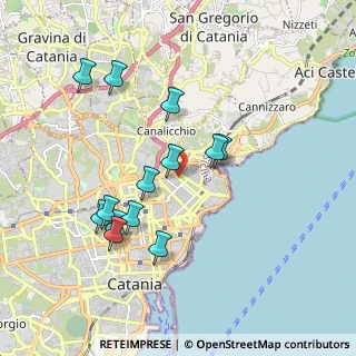 Mappa Via Giuseppe Tartini, 95126 Catania CT, Italia (2.04385)