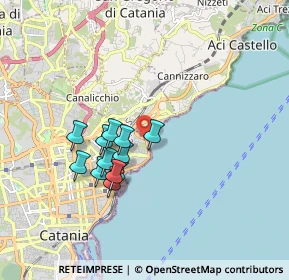 Mappa Viale Artale Alagona, 95126 Catania CT, Italia (1.62)