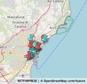 Mappa Viale Artale Alagona, 95126 Catania CT, Italia (3.26333)