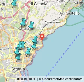 Mappa Presso istituto nautico, 95126 Catania CT, Italia (2.56333)