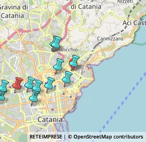 Mappa Via Nicolò Piccinni, 95126 Catania CT, Italia (2.48583)