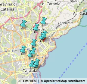 Mappa Via Nicolò Piccinni, 95126 Catania CT, Italia (1.905)