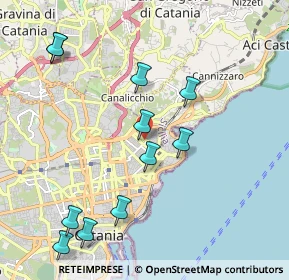 Mappa Via Nicolò Piccinni, 95126 Catania CT, Italia (2.50273)