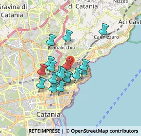 Mappa Via Nicolò Piccinni, 95126 Catania CT, Italia (1.49611)