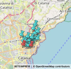 Mappa Via Nicolò Piccinni, 95126 Catania CT, Italia (1.4)