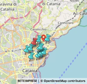 Mappa Via Nicolò Piccinni, 95126 Catania CT, Italia (1.49538)