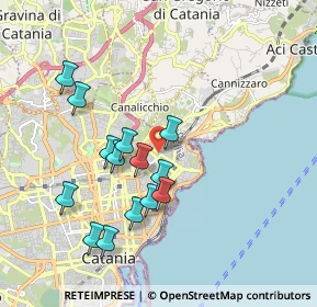 Mappa Via Nicolò Piccinni, 95126 Catania CT, Italia (1.99)