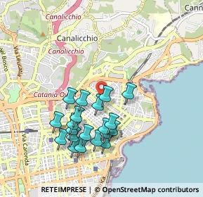 Mappa Via Nicolò Piccinni, 95126 Catania CT, Italia (0.981)