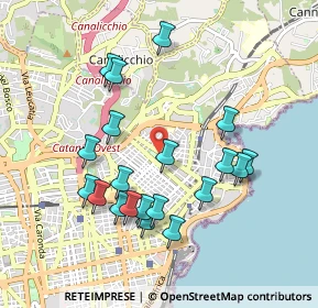 Mappa Via Nicolò Piccinni, 95126 Catania CT, Italia (1.0555)