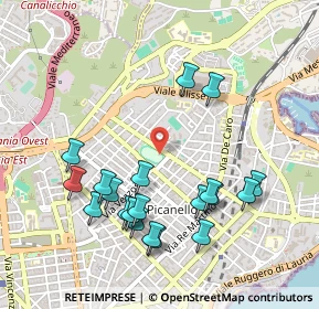 Mappa Via Nicolò Piccinni, 95126 Catania CT, Italia (0.5865)