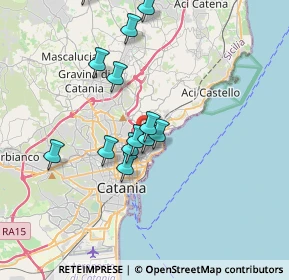 Mappa Via Nicolò Piccinni, 95126 Catania CT, Italia (3.62385)