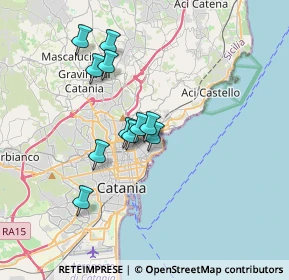 Mappa Via Nicolò Piccinni, 95126 Catania CT, Italia (3.19636)