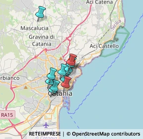 Mappa Via Nicolò Piccinni, 95126 Catania CT, Italia (2.84364)