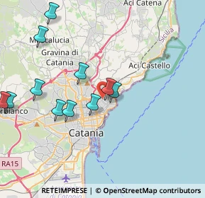 Mappa Via Nicolò Piccinni, 95126 Catania CT, Italia (4.70273)