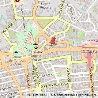 Mappa Viale Odorico da Pordenone, 50, 95126 Catania, Catania (Sicilia)