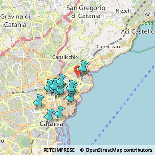 Mappa Via Saturno, 95126 Catania CT, Italia (1.97538)
