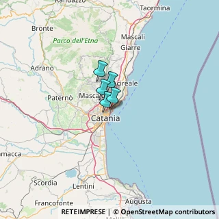 Mappa Via Saturno, 95126 Catania CT, Italia (34.49)