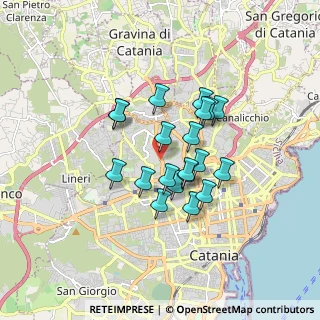 Mappa Via Santa Sofia, 95123 Catania CT, Italia (1.462)