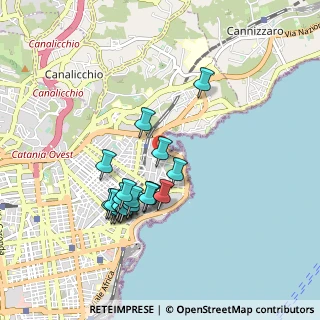 Mappa Via Anfuso, 95126 Catania CT, Italia (0.9355)
